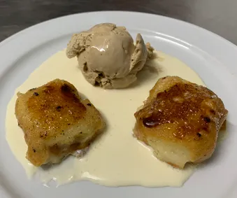 Torrijas caseras del Restaurante Borrasco